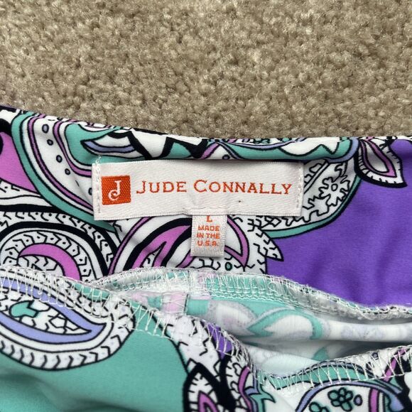 Jude Connally Purple and Teal Paisley Skort - Picture 2 of 8